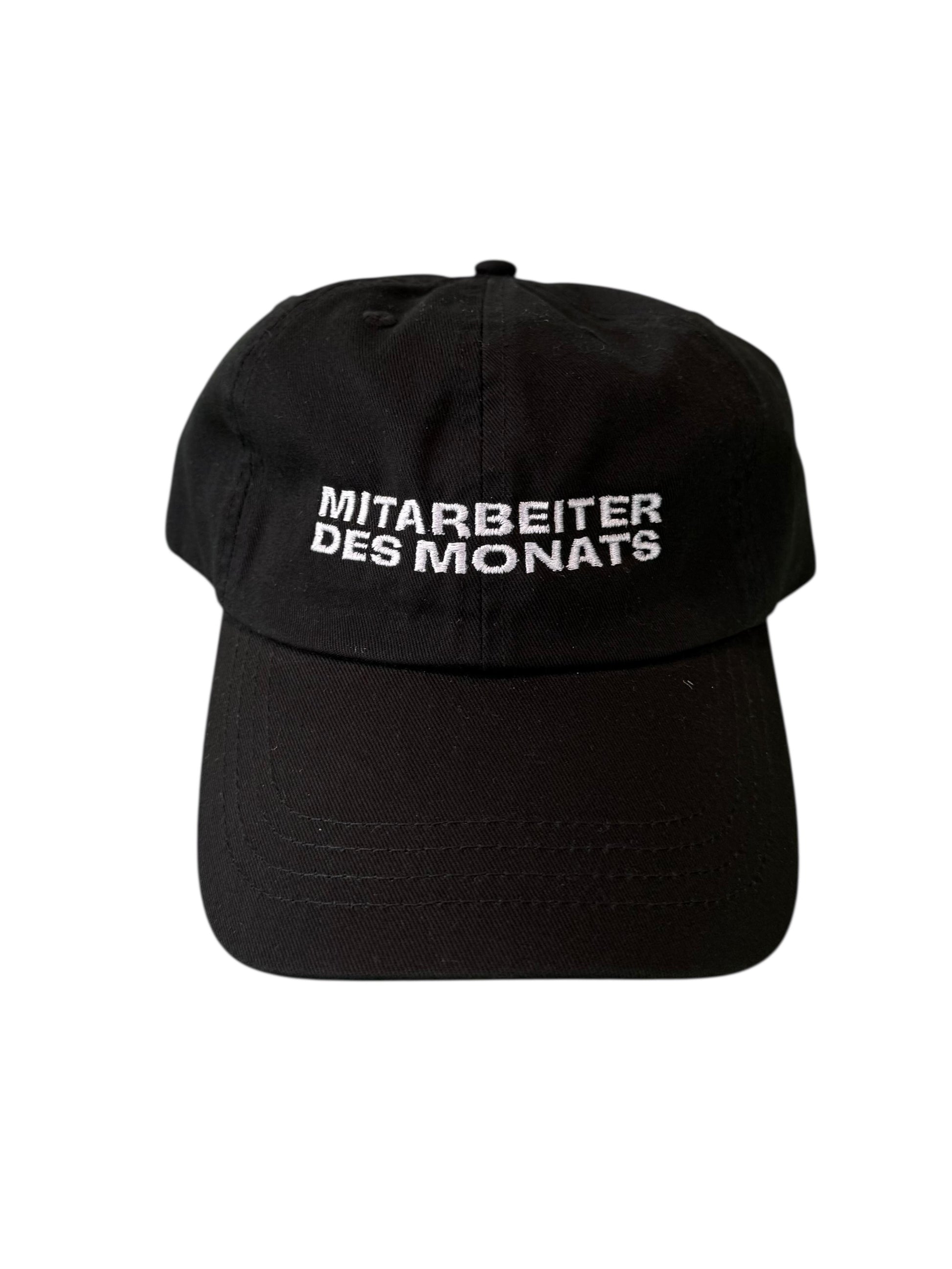 Mitarbeiter des Monats Dad Cap Schwarz