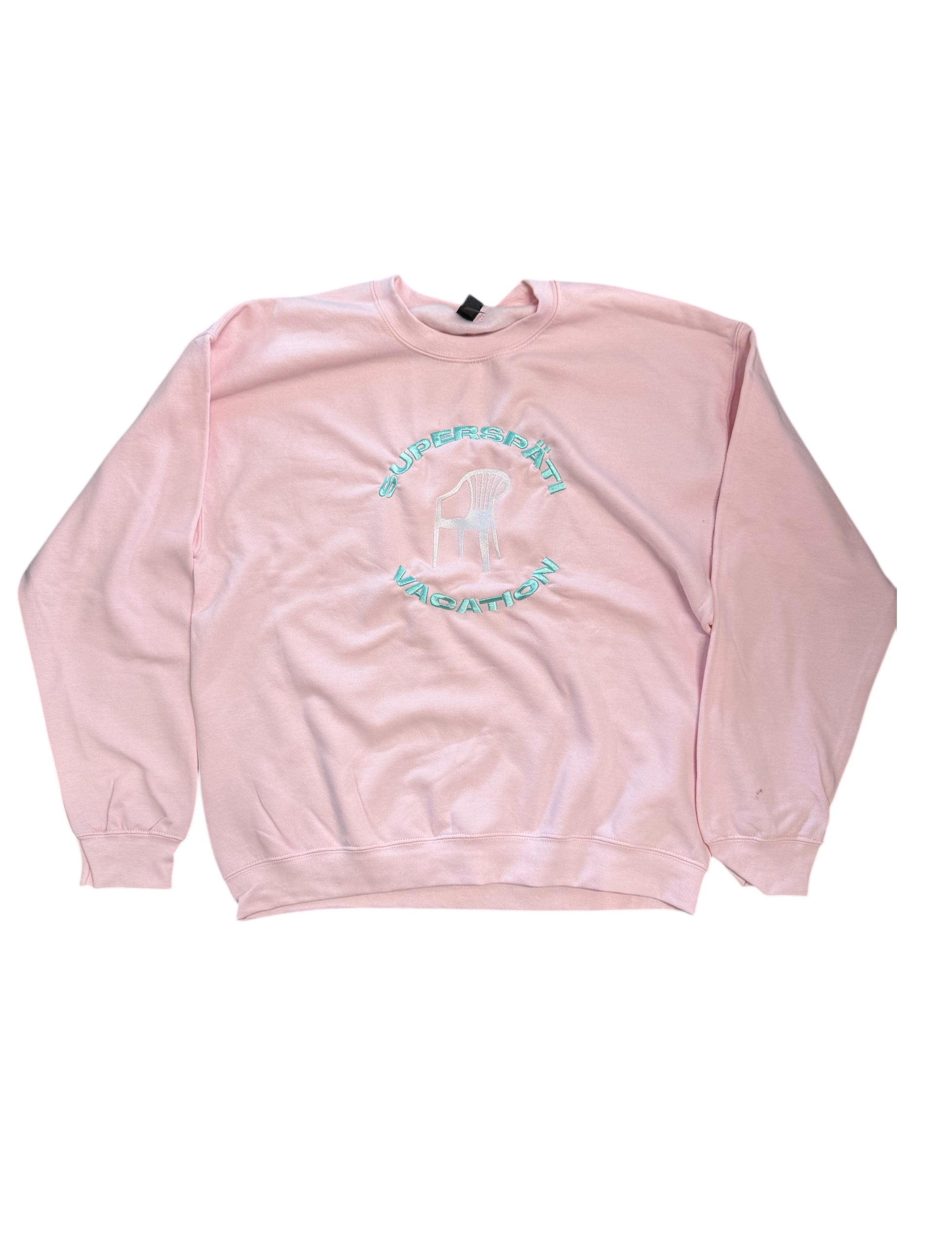 SUPERSPÄTI Crewneck Pink