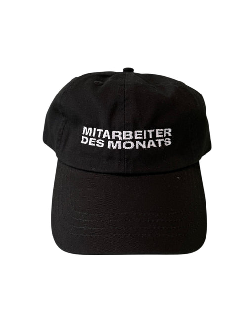 Mitarbeiter des Monats Dad Cap Schwarz