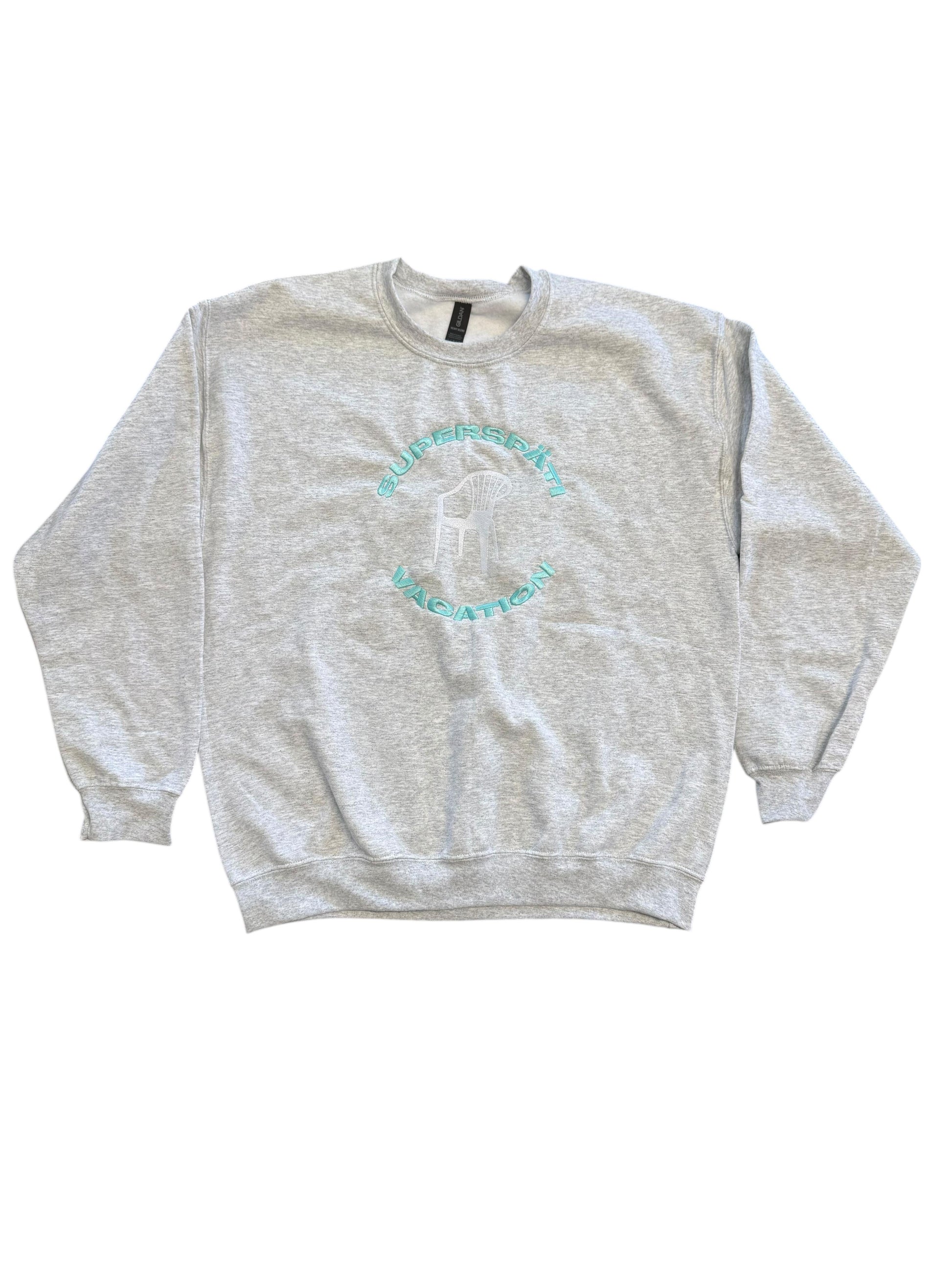 SUPERSPÄTI Crewneck Ash Heather