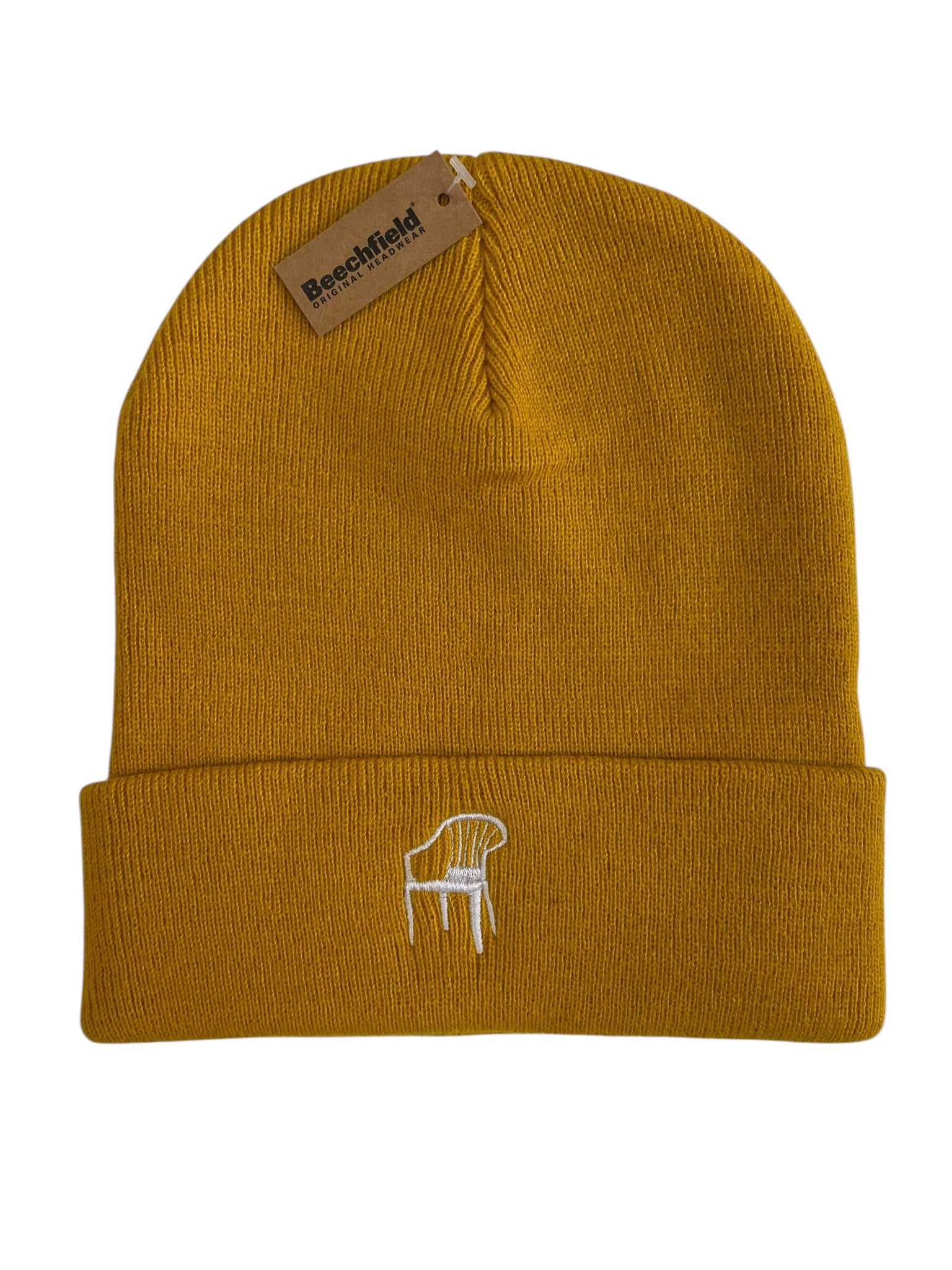 Superspäti Beanie gelb